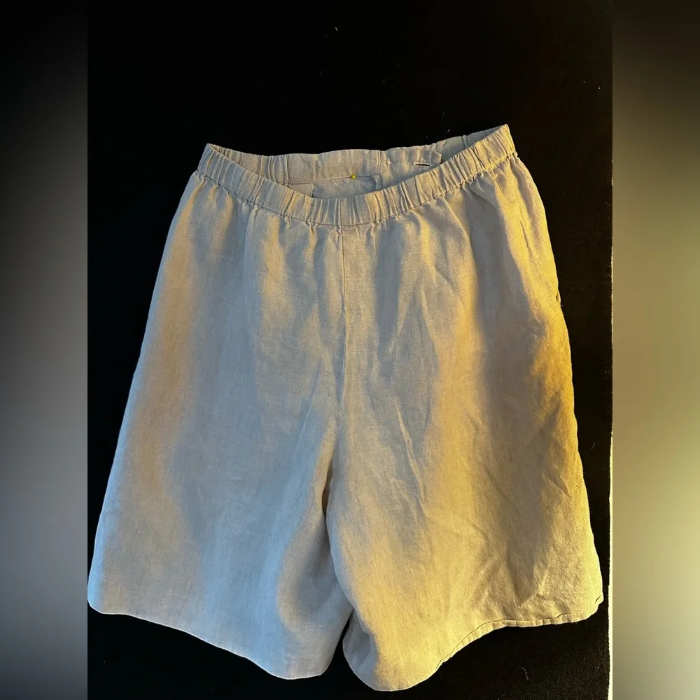 Talbots Linen Shorts - Picture 4 of 6